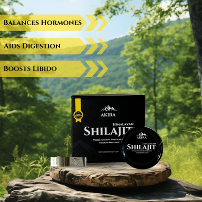 Akira Shilajit Resin – Pure Himalayan Energy- 20 g