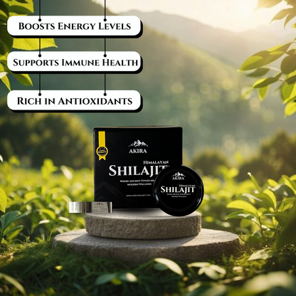 Akira Shilajit Resin – Pure Himalayan Energy- 20 g