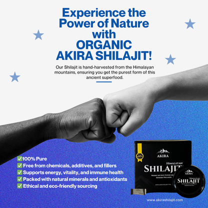 Akira Shilajit Resin – Pure Himalayan Energy- 20 g